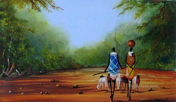 Camino tranquilo desde África Pinturas al óleo